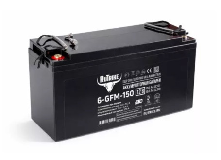Стационарный аккумулятор RuTrike 6-GFM-150 (12В/162Ач-C20/AGM)