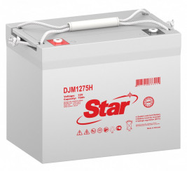 Аккумулятор для ИБП STAR DJM1275H (12В, 75Ач, AGM)