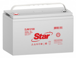 Аккумулятор для ИБП STAR DJM12100 (12В, 100Ач, AGM)