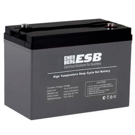 Тяговый аккумулятор ESB HTL6-200 (6В/159Ач-C5/Gel)