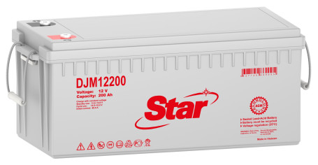 Аккумулятор для ИБП STAR DJM12200 (12В, 200Ач, AGM)
