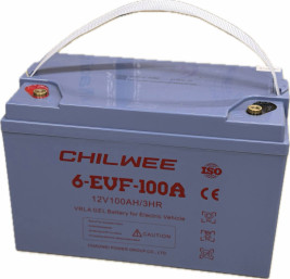 Тяговый аккумулятор CHILWEE 6-EVF-100A (12В/113Ач/Gel)