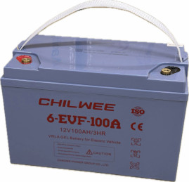 Тяговый аккумулятор CHILWEE 6-EVF-100A (12В/113Ач/Gel)