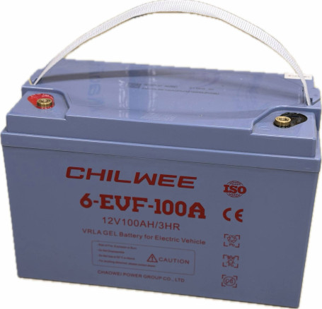 Тяговый аккумулятор CHILWEE 6-EVF-100A (12В/113Ач/Gel)
