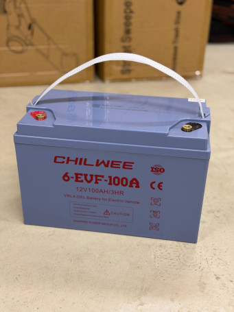 Тяговый аккумулятор CHILWEE 6-EVF-100A (12В/113Ач/Gel)