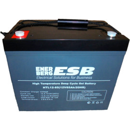 Тяговый аккумулятор ESB HTL12-85 (12В/67.5Ач-C5/Gel)