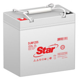 Аккумулятор для ИБП STAR DJM1255 (12В, 55Ач, AGM)