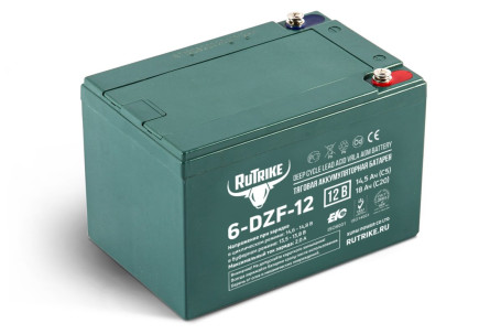Тяговый аккумулятор RuTrike 6-DZF-12 (12В/13Ач-C3/Gel)