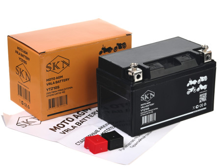 Аккумулятор для мототехники SKN YTZ10S (12В/10Ач/AGM)