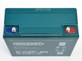Тяговый аккумулятор Gelbert 6-DZF-20 (12В/22,5Ач-C5/Gel)