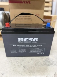 Тяговый аккумулятор ESB HTL12-110 (12В/87.5Ач-C5/Gel)