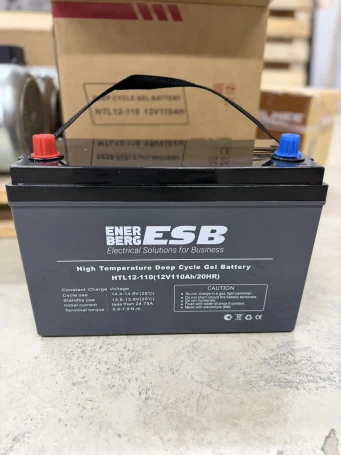 Тяговый аккумулятор ESB HTL12-110 (12В/87.5Ач-C5/Gel)