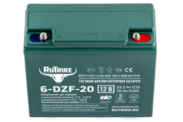 Тяговый аккумулятор RuTrike 6-DZF-20 (12В/20Ач-C3/Gel)