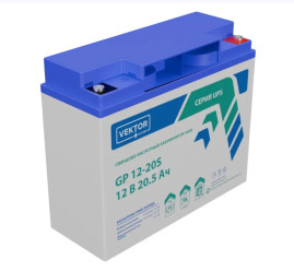 Аккумулятор для ИБП VEKTOR BATTERY GP 12-20S (12В/20,5Ач/AGM)