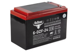 Тяговый аккумулятор RuTrike 6-DZF-24 (12В/24Ач-C5/Gel)