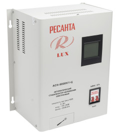 Стабилизатор однофазный Ресанта АСН-8000 Н/1-Ц LUX