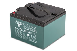 Тяговый аккумулятор RuTrike 6-DZF-28 (12В/28Ач-C3/Gel)