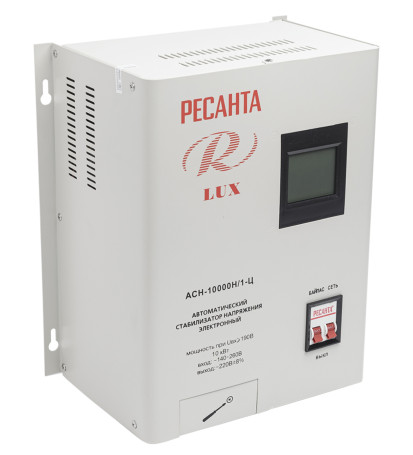 Стабилизатор однофазный Ресанта АСН-10000 Н/1-Ц LUX
