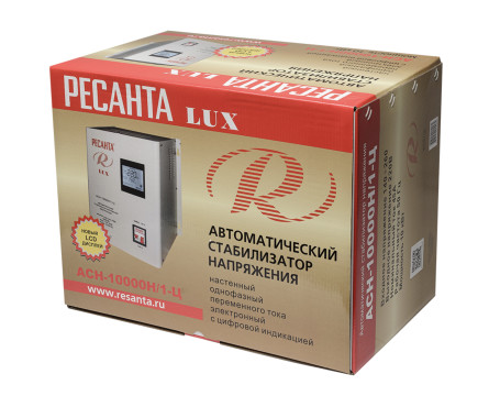 Стабилизатор однофазный Ресанта АСН-10000 Н/1-Ц LUX