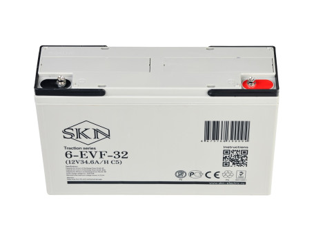 Тяговый аккумулятор SKN 6-EVF-32 (12В/34,6Ач-C5/Gel)
