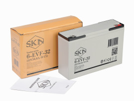 Тяговый аккумулятор SKN 6-EVF-32 (12В/34,6Ач-C5/Gel)