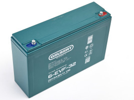 Тяговый аккумулятор Gelbert 6-EVF-32 (12В/34,6Ач-C5/Gel)