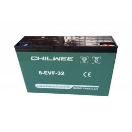 Тяговый аккумулятор CHILWEE 6-EVF-32 (12В/34Ач/Gel)
