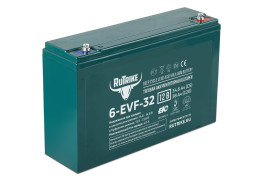 Тяговый аккумулятор RuTrike 6-EVF-32 (12В/32Ач-C5/Gel)