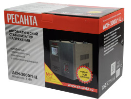 Стабилизатор однофазный Ресанта АСН-3000/1-Ц