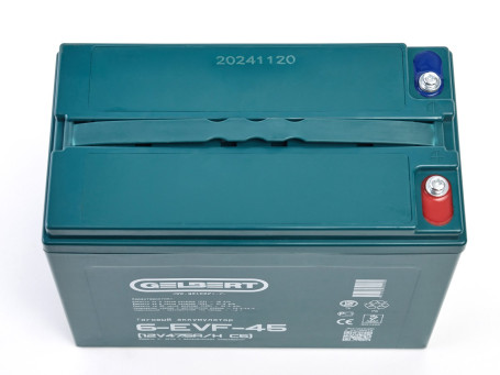 Тяговый аккумулятор Gelbert 6-EVF-45 (12В/47,5Ач-C5/Gel)