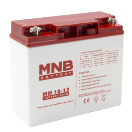 Аккумулятор для ИБП MNB MM 18-12 (12В/18Ач/AGM)