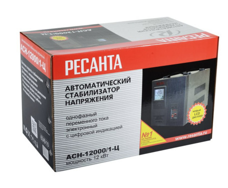 Стабилизатор однофазный Ресанта АСН-12000/1-Ц