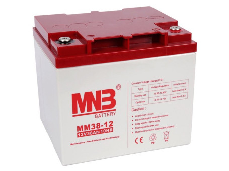 Аккумулятор для ИБП MNB MM 38-12 (12В/38Ач/AGM)
