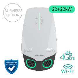Зарядная станция Pandora Wall-E DUO (Business edition) 22+22кВт