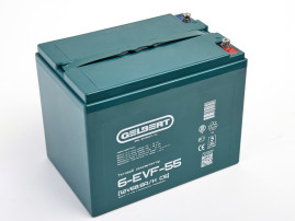 Тяговый аккумулятор Gelbert 6-EVF-55 (12В/58,5Ач-C5/Gel)