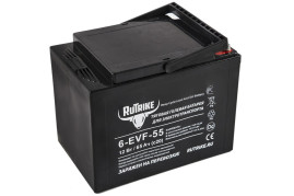 Тяговый аккумулятор RuTrike 6-EVF-55 (12В/55Ач-C3/Gel)