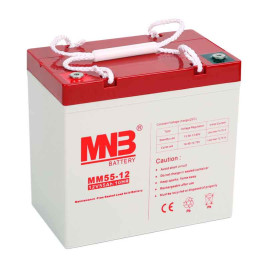 Аккумулятор для ИБП MNB MM 55-12 (12В/55Ач/AGM)