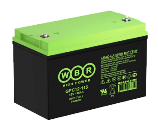 Аккумулятор для ИБП WBR GPC12-115 (12В, 115Ач, AGM)