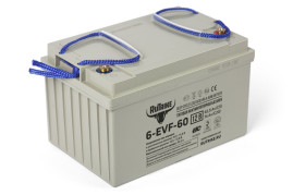 Тяговый аккумулятор RuTrike 6-EVF-60 (12В/60Ач-C3/Gel)