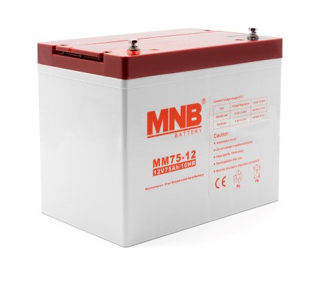 Аккумулятор для ИБП MNB MM 75-12 (12В/75Ач/AGM)