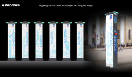 Зарядная станция Pandora Tango 22+22кВт (11+11кВт)
