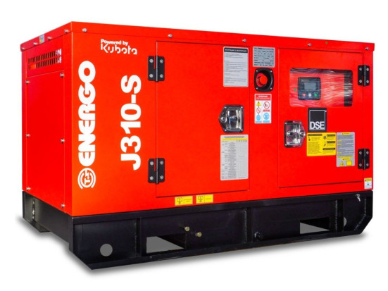 Генератор дизельный Energo J310-S (Kubota D722)