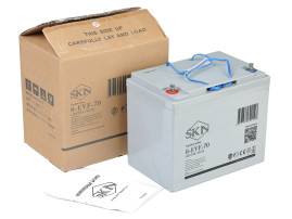 Тяговый аккумулятор SKN 6-EVF-70 (12В/73Ач-C5/Gel)