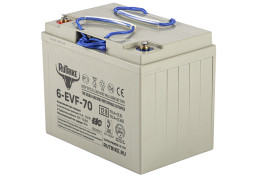 Тяговый аккумулятор RuTrike 6-EVF-70 (12В/70Ач-C3/Gel)