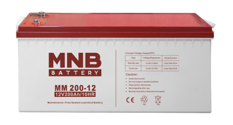 Аккумулятор для ИБП MNB MM 200-12 (12В/200Ач/AGM)