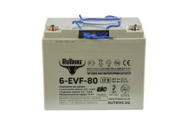Тяговый аккумулятор RuTrike 6-EVF-80 (12В/80Ач-C3/Gel)