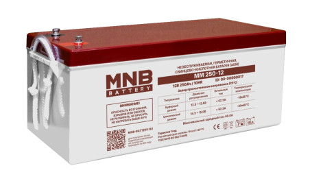 Аккумулятор для ИБП MNB MM 250-12 (12В/250Ач/AGM)