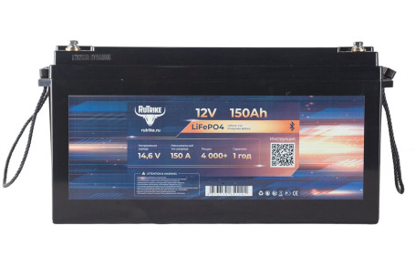 Тяговый аккумулятор RuTrike (12V/150Ah/150A BT/LiFePo4)