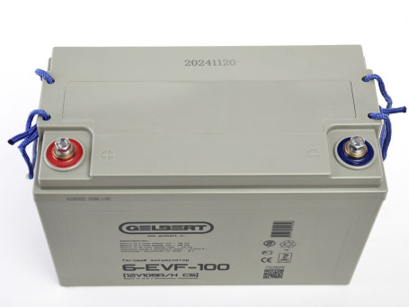 Тяговый аккумулятор Gelbert 6-EVF-100 (12В/105Ач-C5/Gel)
