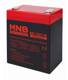 Аккумулятор для ИБП MNB HR 1221 W (12В/5Ач/AGM)